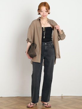 STAFF.Mさん(レディース・162cm)の春コーディネート