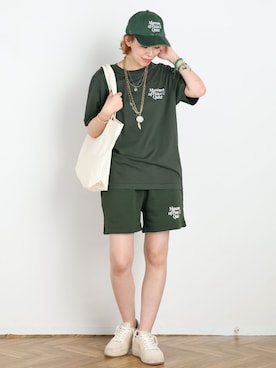 STAFF.Mさん（レディース・162cm）の夏コーディネート