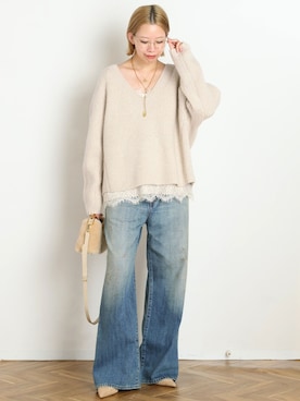 STAFF.Mさん(レディース・162cm)の秋コーディネート