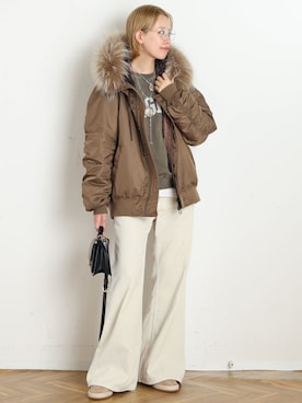 STAFF.Mさん(レディース・162cm)の秋コーディネート