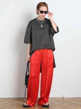 STAFF.Mさん（レディース・162cm）の春コーディネート
