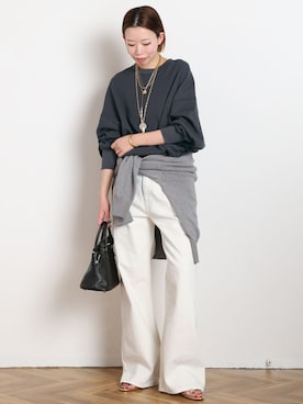 STAFF.Mさん(レディース・162cm)の冬コーディネート