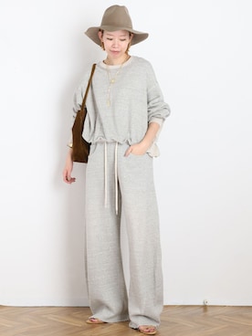 STAFF.Mさん(レディース・162cm)の夏コーディネート