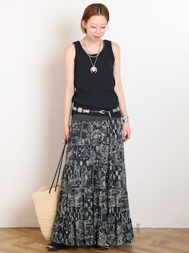 STAFF.Mさん（レディース・162cm）の春コーディネート