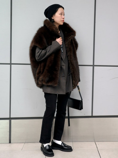 【未使用品】AP STUDIO ソフトビーニー完売品 AP STUDIO（エーピーストゥディオ）の「ソフトビーニー（ニット