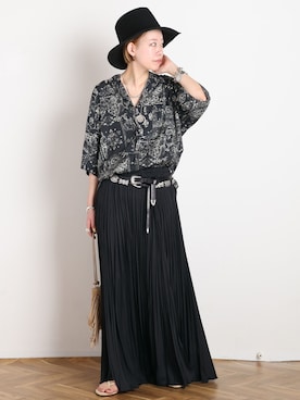 STAFF.Mさん(レディース・162cm)の春コーディネート