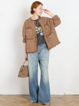 「GOOD ROCK SPEED（グッドロックスピード）のアイテム」を使った、STAFF.Mさん（レディース・162cm）の夏コーディネート
