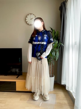 「LOWRYS FARM（ローリーズファーム）のアイテム」を使った、m_記録用さん（骨格ストレート・レディース・156cm）の夏コーディネート