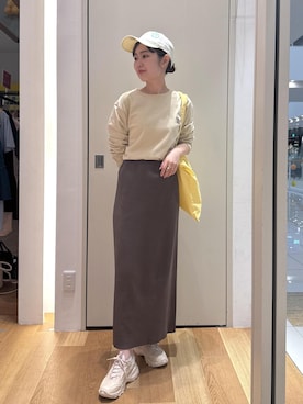 「アイテム（キャップ）」を使った、kariさん（レディース・162cm・20代）の秋コーディネート