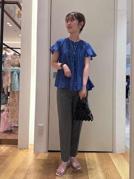 「アイテム（ハンドバッグ）」を使った、kariさん（レディース・162cm・20代）の夏コーディネート