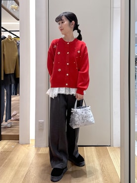 「アイテム（ブーツ）」を使った、kariさん（レディース・162cm・20代）の秋コーディネート