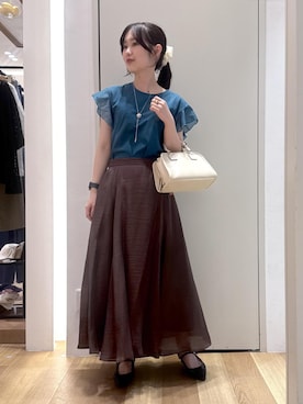 kariさん（レディース・162cm）の春コーディネート