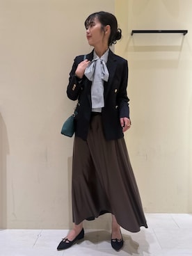 「ROPE' PICNIC（ロペピクニック）のアイテム」を使った、kariさん（レディース・162cm）の秋コーディネート