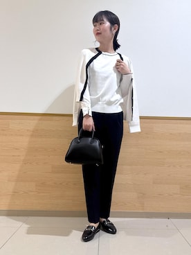 「HARUTA」｜kariさん（レディース・162cm）の冬コーディネート