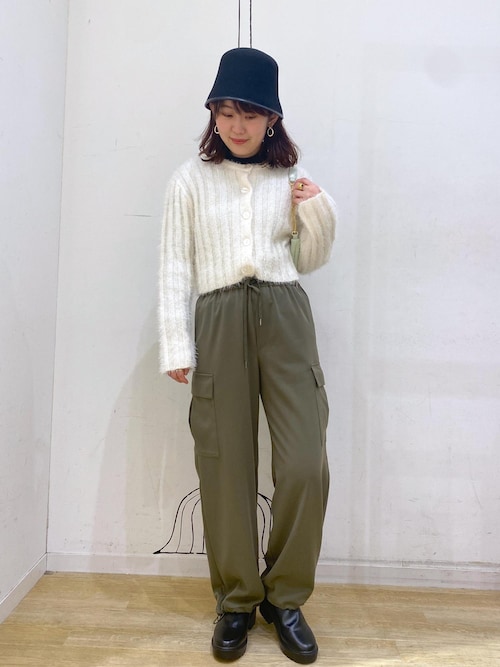 セール】【一部店舗限定】2WAY/ラメフェザーカーディガン