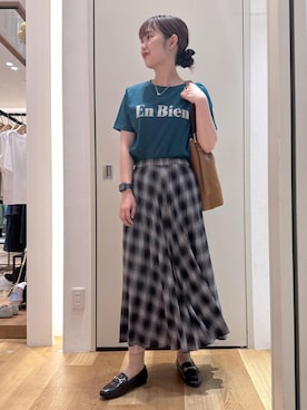 「アイテム（ショルダーバッグ）」を使った、kariさん（レディース・162cm・20代）の夏コーディネート
