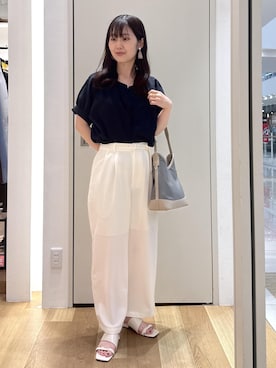 hikariさん（レディース・161cm）の夏コーディネート