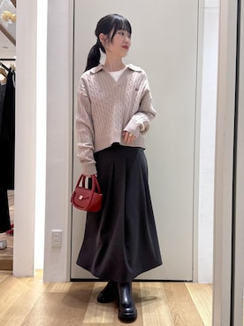 kariさん(レディース・162cm)の冬コーディネート