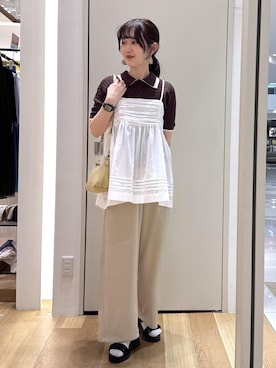 kariさん（レディース・162cm）の春コーディネート