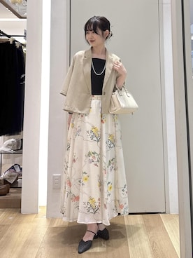 kariさん（レディース・162cm）の春コーディネート