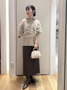 「アイテム（パーカー）」を使った、kariさん（レディース・162cm・20代）の秋コーディネート