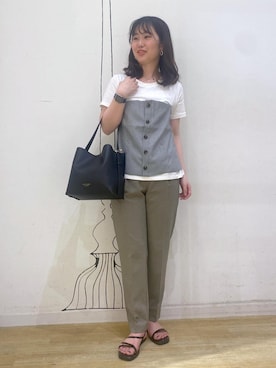 「GIA14190」｜kariさん（レディース・162cm）の春コーディネート
