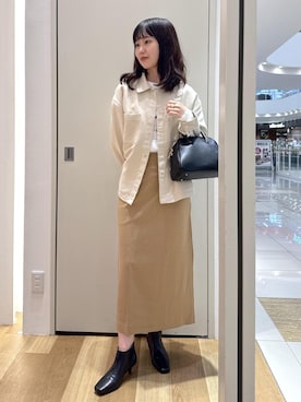 「ROPE' PICNIC（ロペピクニック）のアイテム」を使った、kariさん（レディース・162cm）の秋コーディネート