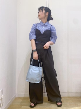 kariさん（レディース・162cm）の春コーディネート