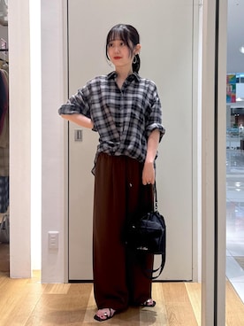 hikariさん（レディース・161cm）の夏コーディネート
