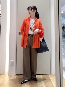 「ROPE' PICNIC（ロペピクニック）のアイテム」を使った、kariさん（レディース・162cm）の春コーディネート