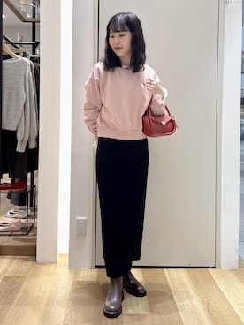 kariさん（レディース・162cm）の冬コーディネート