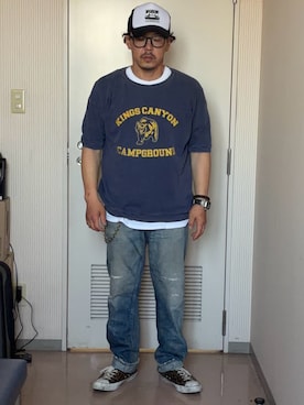 「Levi's」｜きっちょむさん（メンズ・172cm）の秋コーディネート