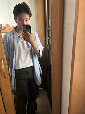 「KANGOL（カンゴール）のアイテム」を使った、isanaru0509さん（メンズ・160cm）の冬コーディネート