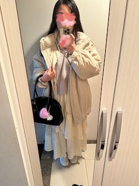 h1natanさん(レディース・167cm)の冬コーディネート