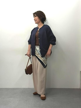 NA2さん（レディース・166cm）の秋コーディネート