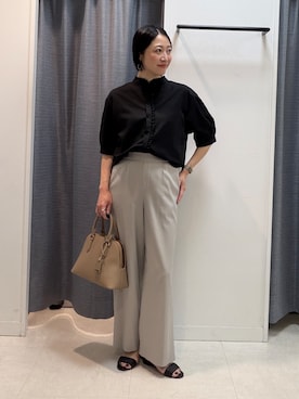 「UNTITLED（アンタイトル）のアイテム」を使った、shihoさん（レディース・160cm）の夏コーディネート