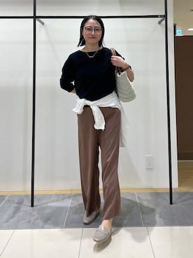 「INDIVI（インディヴィ）のアイテム」を使った、shihoさん（レディース・160cm）の春コーディネート