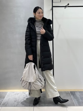 shihoさん（レディース・160cm）の冬コーディネート