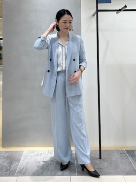 「HusHusH（ハッシュアッシュ）のアイテム」を使った、shihoさん（レディース・160cm）の春コーディネート