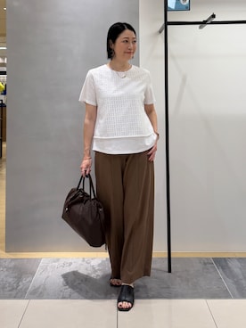 shihoさん(レディース・160cm)の夏コーディネート