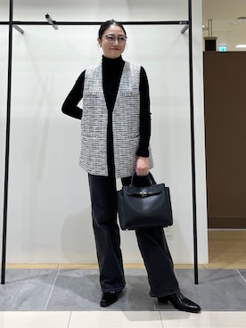 「grove（グローブ）のアイテム（帽子）」を使った、shihoさん（レディース・160cm）の春コーディネート