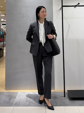 「INDIVI（インディヴィ）のアイテム」を使った、shihoさん（レディース・160cm）の秋コーディネート