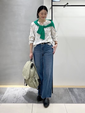 「INDIVI（インディヴィ）のアイテム」を使った、shihoさん（レディース・160cm）の春コーディネート