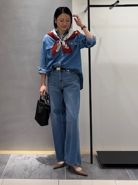 「INDIVI（インディヴィ）のアイテム」を使った、shihoさん（レディース・160cm）の秋コーディネート