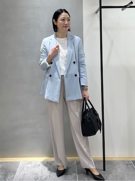 shihoさん（レディース・160cm）の春コーディネート