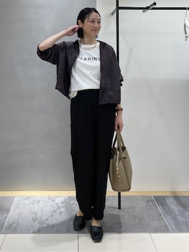 「INDIVI（インディヴィ）のアイテム」を使った、shihoさん（レディース・160cm）の春コーディネート