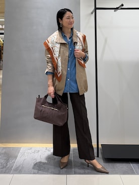 shihoさん（レディース・160cm）の秋コーディネート