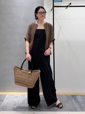 「アイテム（ブルゾン）」を使った、shihoさん（レディース・160cm）の夏コーディネート