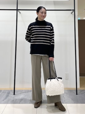 shihoさん（レディース・160cm）の冬コーディネート