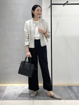 「COCUE（コキュ）のアイテム」を使った、shihoさん（レディース・160cm）の春コーディネート